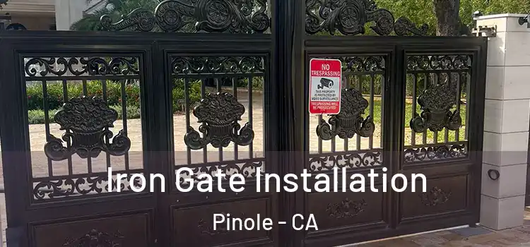  Iron Gate Installation Pinole - CA